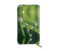 WBQLSL A Drop in The Ocean - Bolso de mano pequeño de piel con estampado de 19 x 10,4 cm