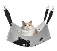WBQLSL Adorable hamaca para mascotas con estampado de botella de leche, tamaño mediano, para gatos, hurones, cachorros, conejos, animales pequeños