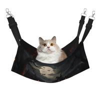 WBQLSL All Hallows' Eve - Hamaca para mascotas, diseño de animales de compañía (talla M, hamaca, para dormir, gato, hurón, cachorro, conejo, animal pequeño