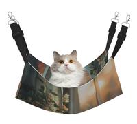 WBQLSL All Lights on fire - Hamaca mediana impresa para mascotas, hamaca para dormir para gatos, hurones, cachorros, conejos, animales pequeños