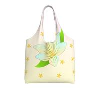 WBQLSL Blooming Daffodils - Bolso de lona para mujer con estampado de narcisos, bolso de hombro casual + bolso de mano de diseño de doble propósit