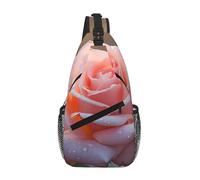 WBQLSL Blooming Roses - Bolsa cruzada para exteriores, ligera, perfecta para viajes diarios y ciclismo