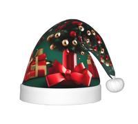 WBQLSL Bolas redondas para árbol de Navidad para niños, sombreros de Navidad, eventos de Navidad, actuaciones, escenarios, fiestas, Año Nuevo, sombreros de moda para niños