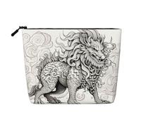 WBQLSL Bolsa de cosméticos de viaje con estampado de animales mitológicos, bolsa de almacenamiento multifuncional, especialmente diseñada para el almacenamiento de necesidades diarias