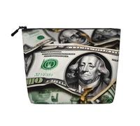 WBQLSL Bolsa de cosméticos de viaje con patrones de billetes, bolsa de almacenamiento multifuncional, especialmente diseñada para el almacenamiento de necesidades diarias