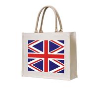 WBQLSL Bolsa de playa con estampado de bandera del Reino Unido, perfecta para la playa, picnics, viajes y ocio junto a la piscina