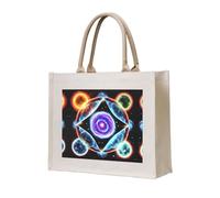 WBQLSL Bolsa de playa con estampado de estrellas cósmicas, perfecta para la playa, picnics, viajes y ocio junto a la piscina