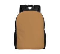 WBQLSL Bolsa de viaje casual con estampado marrón liso, bolsa de gimnasio portátil para viajes de trabajo, fitness, deportes, viajes