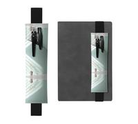 WBQLSL Bolsa para bolígrafos con banda elástica de patrón liso, adecuada para regalos de cumpleaños de niñas, día del profesor, temporada de graduación, caja de regalo íntima de papelería