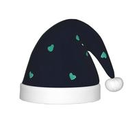 WBQLSL Bonito fondo azul para niños, sombreros de Navidad para eventos de Navidad, actuaciones de escenario, escena de fiesta, Año Nuevo, sombreros de moda para niños