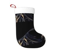 WBQLSL Calcetines de Navidad con ondas transparentes, 17.7 x 11 pulgadas, calcetines de decoración de regalo de Navidad, Año Nuevo, calcetines de fiesta