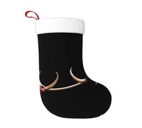 WBQLSL Calcetines de Navidad feroces de corridas de toros, 44 x 28 cm, calcetines de decoración de regalo de Navidad, Año Nuevo, calcetines de fiesta