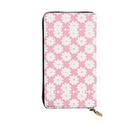 WBQLSL Cartera de piel con cremallera con patrón de camelia, bolsa de mano de 7.5 x 4.1 pulgadas de largo, múltiples compartimentos y gran capacidad, un buen regalo para amigos