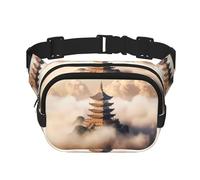 WBQLSL Castles in Spain - Riñonera con diseño elegante, bolsa deportiva de viaje ligera, impermeable y resistente al desgaste