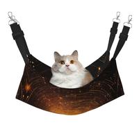 WBQLSL Cosmic Galaxy - Hamaca grande impresa para mascotas, hamaca para gatos, hurones, cachorros, conejos, animales pequeños