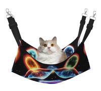 WBQLSL Cosmic Stars - Hamaca grande para mascotas, hamaca para dormir para gatos, hurones, cachorros, conejos, animales pequeños