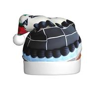 WBQLSL Delicious cakes - Sombrero decorativo para adultos, sombrero de Papá Noel unisex de 15.7 pulgadas de alto, sombrero de Papá Noel de felpa, fiesta de Año Nuevo