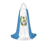 WBQLSL Disfraz de Halloween con la bandera de Guatemala impresa, capa de mago M, adecuado para adultos y adolescentes, tallas S, M, L disponibles