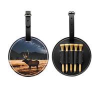 WBQLSL Elk in The Meadow - Bolsa de almacenamiento para camisetas de golf estampadas, diseño ligero para un almacenamiento rápido de camisetas