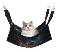 WBQLSL Explosion of The Earth - Hamaca colgante mediana con diseño de jaula para gatos, hurones, cachorros, conejos, animales pequeños