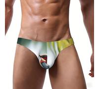 WBQLSL Fat Lagoon Bird - Traje de baño deportivo para playa, sexy, elástico y cómodo, Negro, 3XL