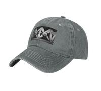 WBQLSL Gorra de béisbol informal de arquitectura en blanco y negro, gorra de golf transpirable de secado rápido, visera solar, gris, Talla única
