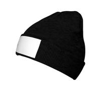 WBQLSL Gorro de esquí estampado blanco liso. Perfecto para ciclismo, camping y correr. Se mantiene cómodo incluso después de un uso prolongado.
