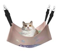 WBQLSL Hamaca para mascotas con estampado de hongos de dibujos animados, hamaca para dormir, para gatos, hurones, cachorros, conejos, animales pequeños