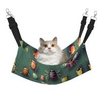 WBQLSL Insect Atlas - Hamaca grande impresa para mascotas, hamaca para gatos, hurones, cachorros, conejos, animales pequeños