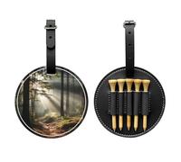 WBQLSL Light in The Forest - Bolsa de almacenamiento para camisetas de golf estampadas, diseño ligero para un almacenamiento rápido de camisetas