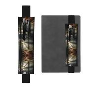WBQLSL Light in The Forest - Estuche para bolígrafos con banda elástica adecuada para regalos de cumpleaños de niñas, día del profesor, temporada de graduación, caja de regalo íntima