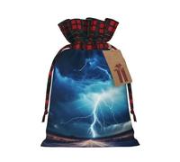 WBQLSL Lightning in a Flash - Bolsa de regalo con estampado de flores de 8.3 x 11.8 pulgadas, para decoración de fiestas, dulces y aperitivos