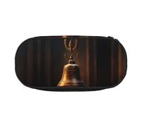 WBQLSL Little Bell - Estuche para lápices con diseño de campana múltiple, apto para guardar artículos de papelería de oficina en el campus, Black, Talla única, Estuche de belleza
