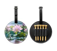 WBQLSL Lotus - Bolsa de almacenamiento para camisetas de golf estampadas, diseño ligero para un almacenamiento rápido de camisetas