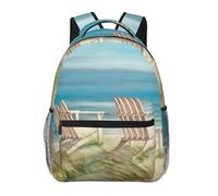 WBQLSL Mochila informal con sillas para la playa, mochila para laptop, para viajes, senderismo, negocios, camping, gimnasio