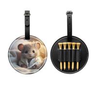 WBQLSL Nerdy Mouse Boy - Bolsa de almacenamiento para camisetas de golf estampadas, diseño ligero para un almacenamiento rápido de camisetas