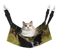 WBQLSL Pastoralist - Hamaca colgante de jaula para gatos (tamaño mediano), apta para gatos, hurones, cachorros, conejos, animales pequeños