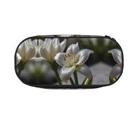 WBQLSL Pearl Lily - Estuche para lápices de gran capacidad, bolsa de almacenamiento de artículos de papelería de varias capas, suministros de oficina de aprendizaje unisex