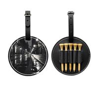 WBQLSL Rainy Day in The Street - Bolsa de almacenamiento para camisetas de golf, diseño ligero para un almacenamiento rápido de camisetas