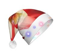 WBQLSL Sombrero de fiesta cálido y peludo de granada, perfecto para decoraciones y regalos de fiesta de vacaciones