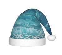 WBQLSL Sombreros de Navidad para niños con diseño de mar azul profundo
