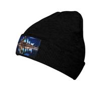 WBQLSL Sydney Opera House - Gorro de esquí estampado. Perfecto para ciclismo, camping y correr. Se mantiene cómodo incluso después de un uso prolongado. Negro