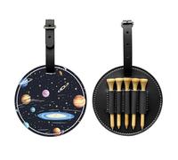 WBQLSL The Solar Family - Bolsa de almacenamiento para camisetas de golf estampadas, diseño ligero para un almacenamiento rápido de camisetas