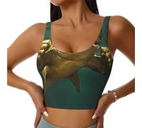 WBQLSL Thumbs Up - Ropa de fitness para mujer, chaleco deportivo adecuado para pilates, correr y entrenamiento cardiovascular, Negro, XXL