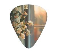 WBQLSL Todas las púas de guitarra con luces encendidas (finas/medianas/gruesas) adecuadas para todo tipo de instrumentos de cuerda,