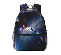 WBQLSL Una fascinante mochila casual de universo, mochila para laptop para viajes, senderismo, negocios, camping, gimnasio