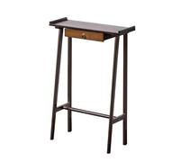 WBRSybUK Mesas De Sofá, Mesa Ventana Fina, Consola Pequeña, Entrada Cuadrada con Cajones, Auxiliar Decorativa Vintage For Estudio En Espacios Pequeños(A,70cm)