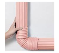 WBTAJZHY Tiras Protectoras de Espuma for Bordes, Protector Esquinas Autoadhesivo 8cm Ancho, Parachoques for Muebles, Chimenea, Escritorio, encimera, Rosa, 1 Uds(Pink,1PCS)