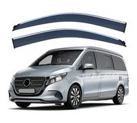 WBWBB Deflectores Laterales para Benz V-Class Marco Polo MK3-W447 2016-2025, Kit Deflectores Ventana Anti-Lluvia y Reducción de Ruido Delanteras y Traseras Accesorios