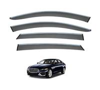 WBWBB Deflectores Ventanillas Coche para Jaguar XFL MK2-X260 2016-2025, Cortavientos y Antilluvia Deflectores de Aire Protección Solar Accesorios Auto